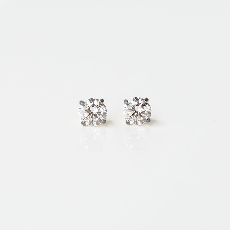 14k single sleeper earrings – by charlotte